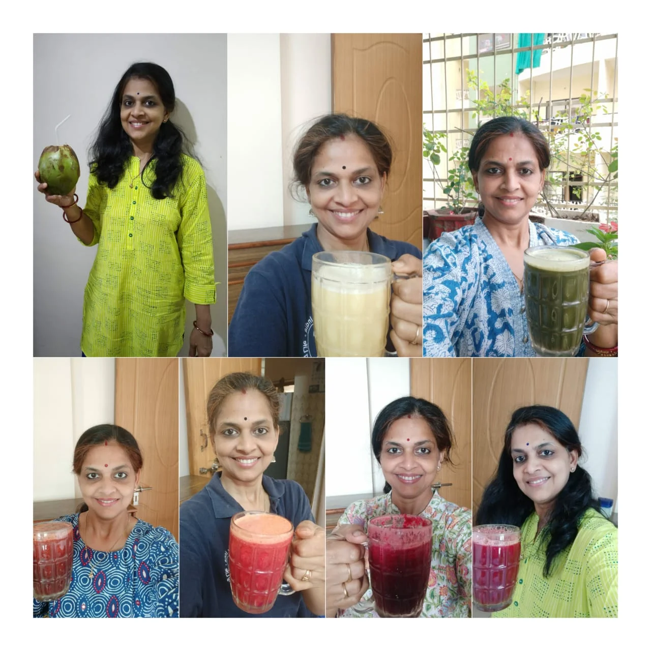 Debjani ji enjoying her 3 day juice fast