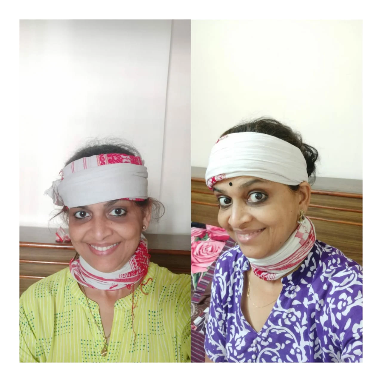Debjani ji excited about her wet pack routine